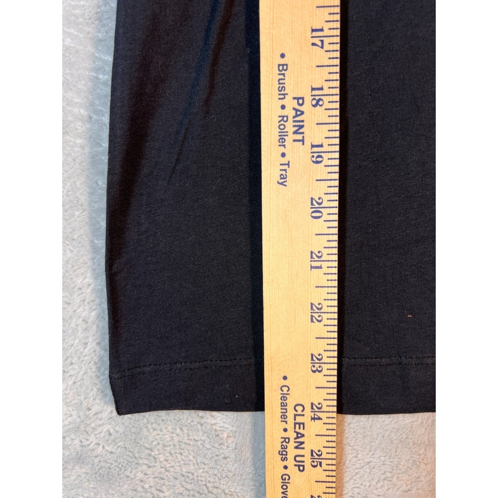 Nike Air Tee Short Sleeve Black Shirt Front Back Swoosh Logos Boys Girls Large - Picture 12 of 16